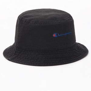 Champion Black Bucket Hat
